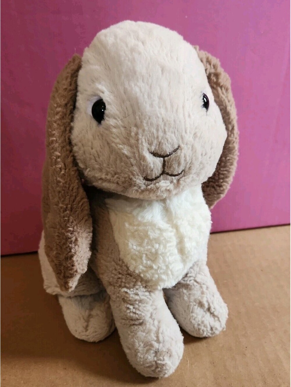 Hallmark Plush Bunny Rabbit Stuffed Animal, Approx 8", Sitting